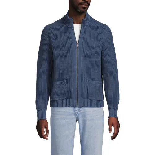 Men's Long Sleeve Drifter Full Zip Cardigan Sweater