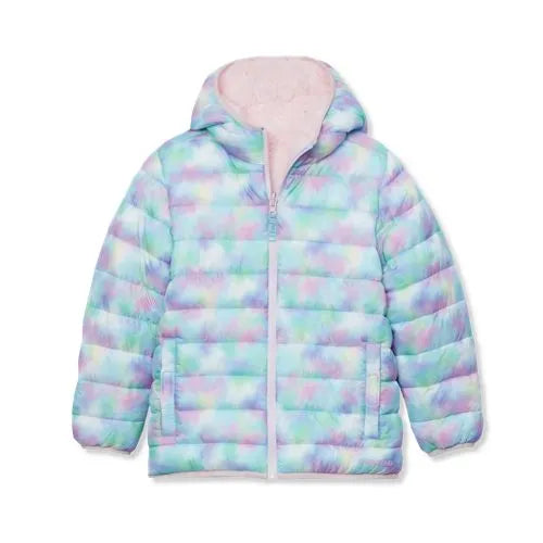 Girls FeatherFree™ Reversible Hooded Jacket