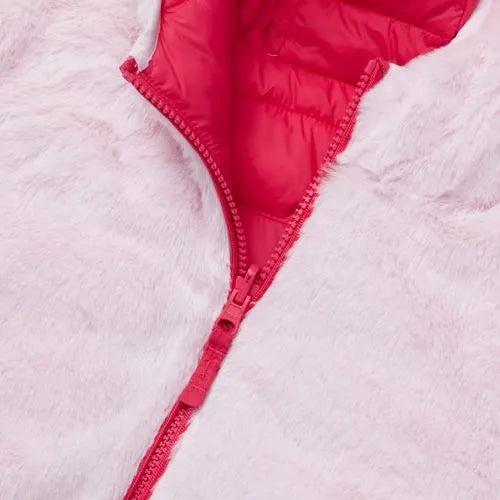 Girls FeatherFree™ Reversible Hooded Jacket