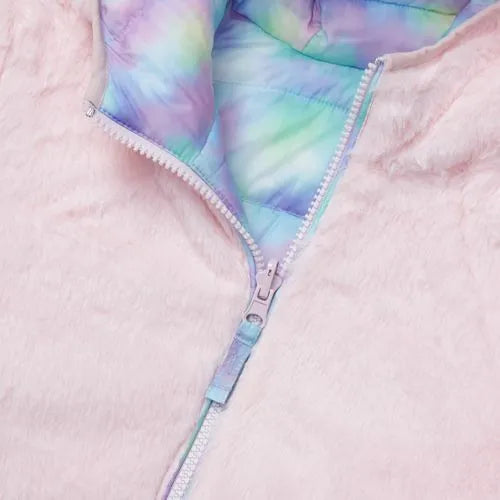 Girls FeatherFree™ Reversible Hooded Jacket