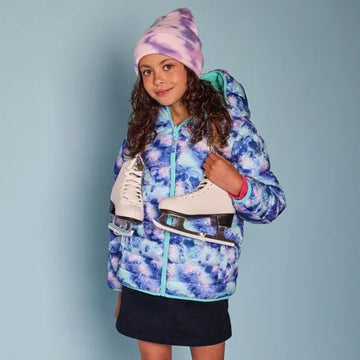 Girls FeatherFree™ Reversible Hooded Jacket
