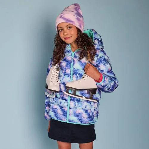 Girls FeatherFree™ Reversible Hooded Jacket