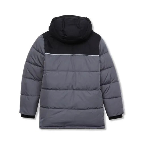 Boys Water Resistant Sherpa Lined Coat