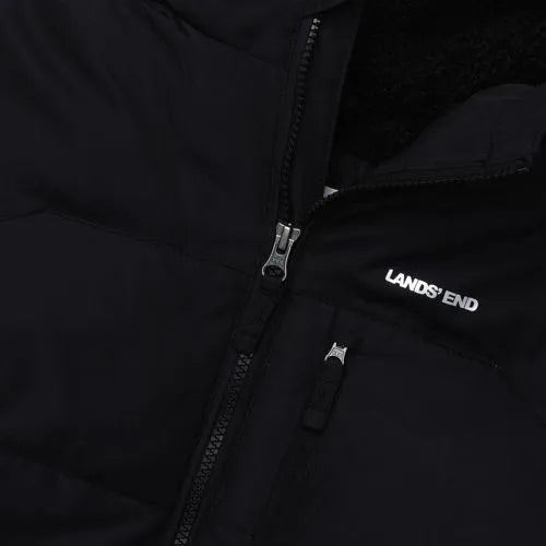 Boys Water Resistant Sherpa Lined Coat