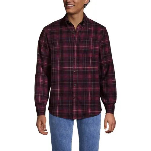 Men's Long Sleeve Flagship Flannel Shirt