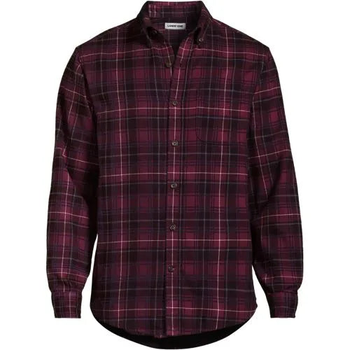 Men's Long Sleeve Flagship Flannel Shirt