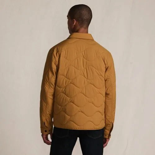 Men's Quilted Insulated Shirt Jacket