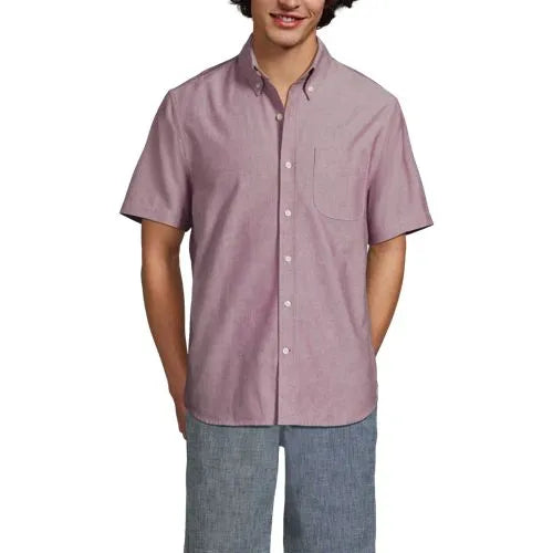 Men's Short Sleeve Sail Rigger Oxford Shirt