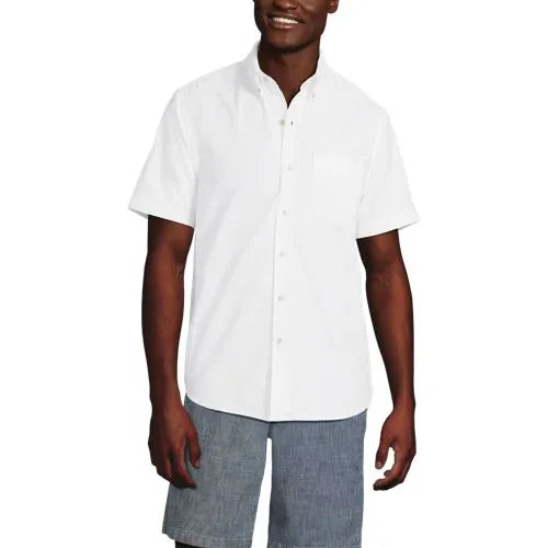 Men's Short Sleeve Sail Rigger Oxford Shirt