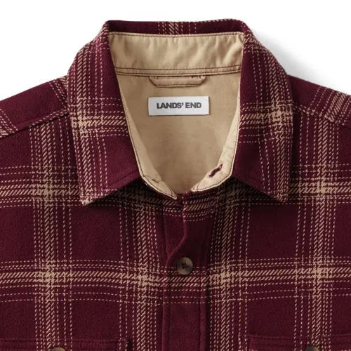 Men's Long Sleeve Authentic Flannel Shirt