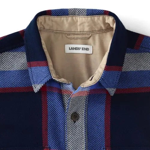 Men's Long Sleeve Authentic Flannel Shirt