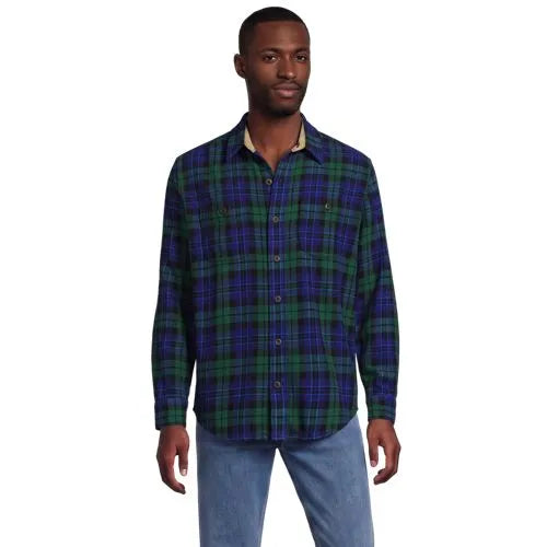 Men's Long Sleeve Authentic Flannel Shirt