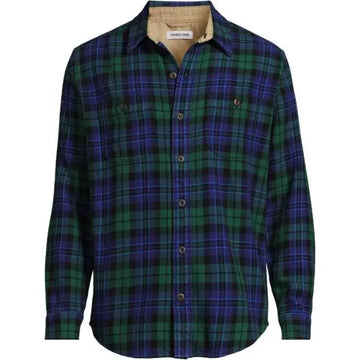 Men's Long Sleeve Authentic Flannel Shirt