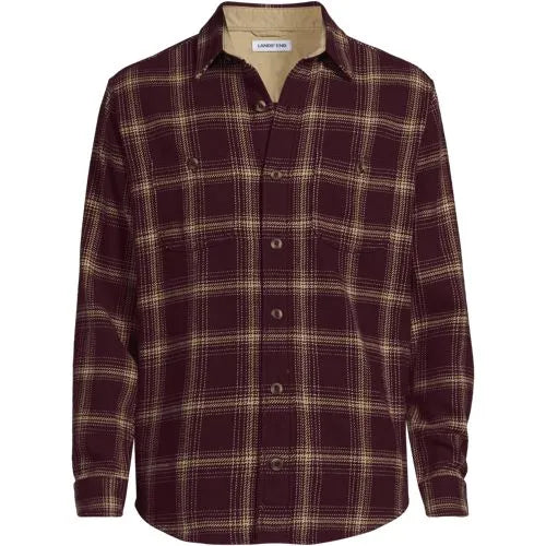 Men's Long Sleeve Authentic Flannel Shirt