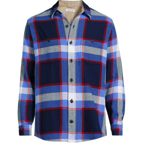 Men's Long Sleeve Authentic Flannel Shirt