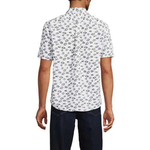 Men's Short Sleeve Poplin Shirt