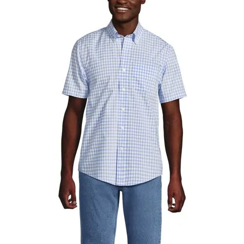 Men's Short Sleeve Poplin Shirt