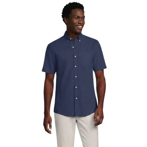 Men's Short Sleeve Poplin Shirt