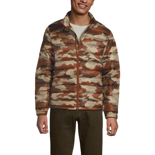 Men's Wanderweight Packable Print Down Jacket