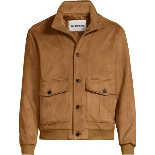 Men's Faux Suede Jacket