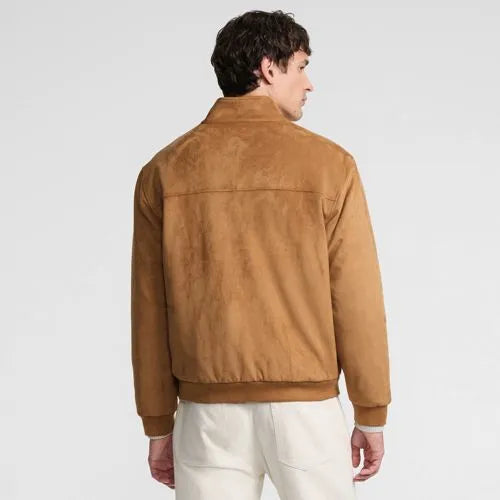 Men's Faux Suede Jacket