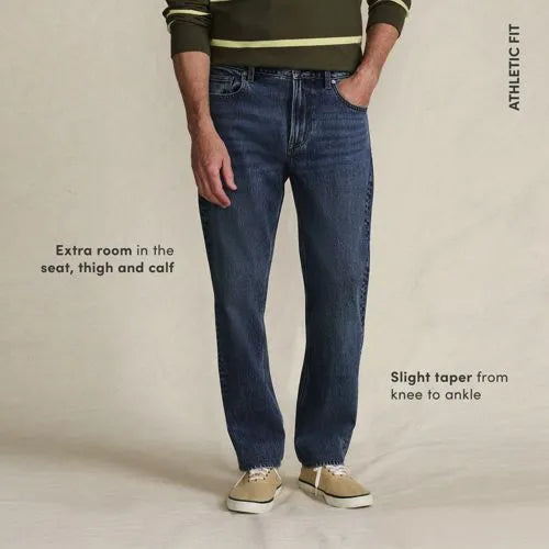 Men's Stretch Athletic Fit Jean