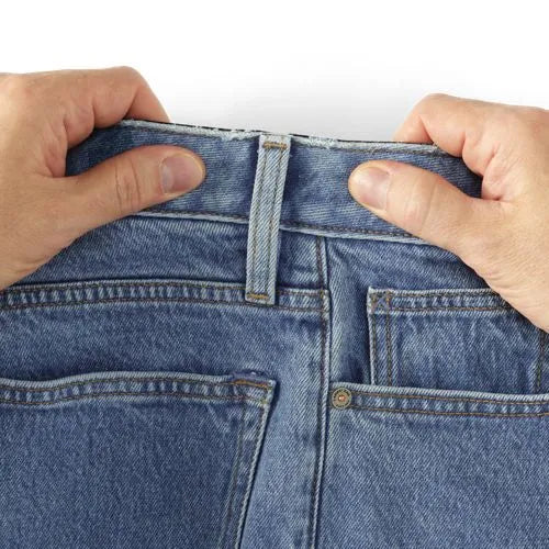Men's Stretch Comfort Waist Easy Classic Fit Flannel Lined Jean