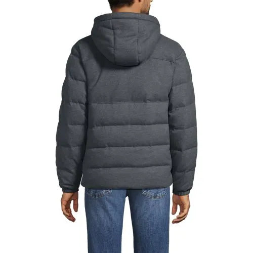 Men's Brushed Heritage Max 600 Down Puffer Hooded Jacket