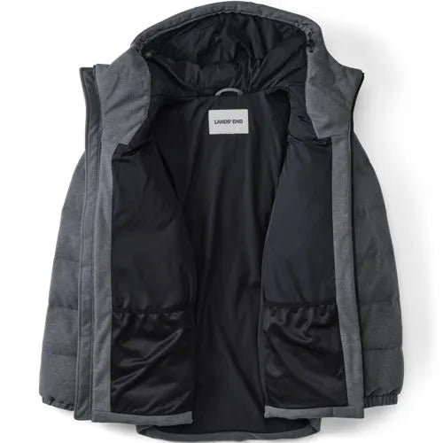 Men's Brushed Heritage Max 600 Down Puffer Hooded Jacket