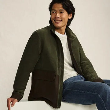 Men's Mixed Media Cord Jacket