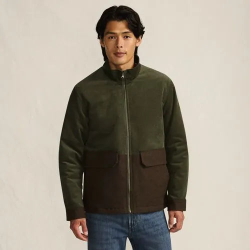 Men's Mixed Media Cord Jacket
