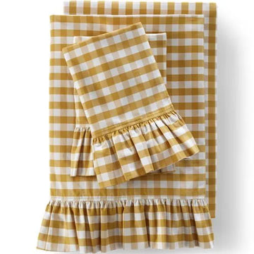 Ruffle Bed Sheet Set
