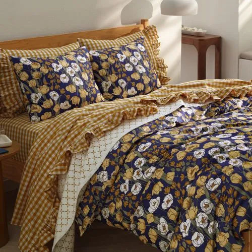 Ruffle Bed Sheet Set