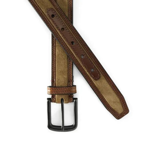 Men's Rugged Leather Belt