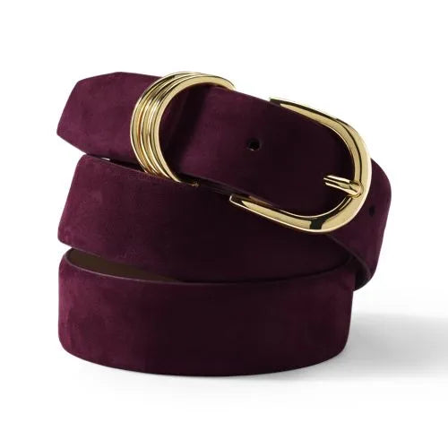 Women's Nubuck Multi Keeper Belt