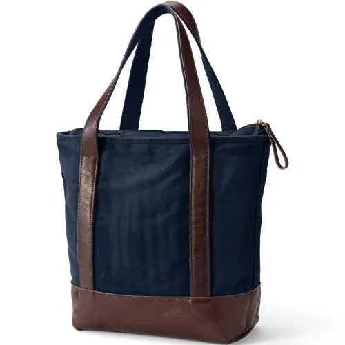 Waxed Canvas Tote