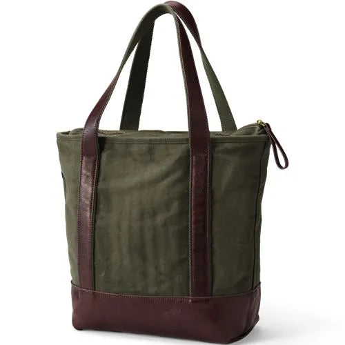 Waxed Canvas Tote