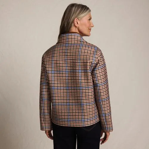 Women's Heritage Brushed Print Shirt Jacket