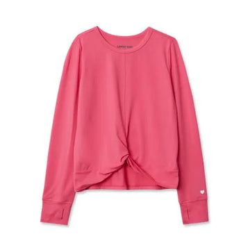 Girls Active Long Sleeve Twist Top