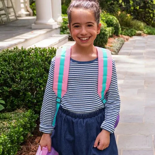Girls Long Sleeve Pointelle Knit Shirt