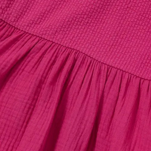 Girls Long Sleeve Ribbed Dress