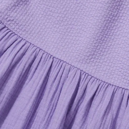 Girls Long Sleeve Ribbed Dress