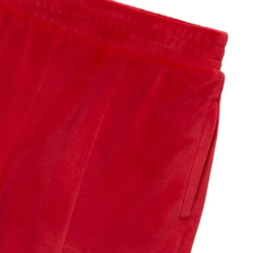Girls Wide Leg Velour Pants