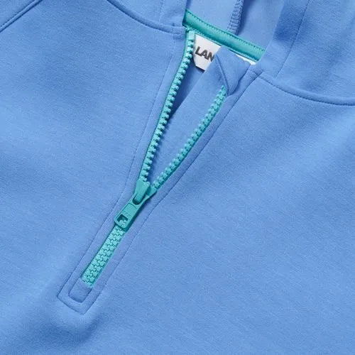 Girls Active Quarter Zip Sweatshirt