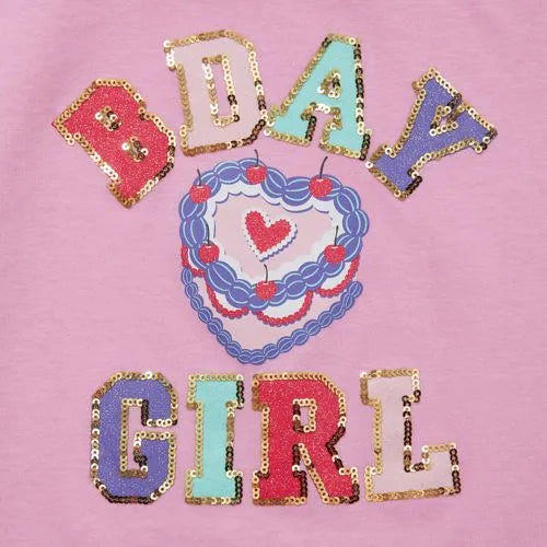 Girls Long Sleeve Graphic Meet and Greet Tee