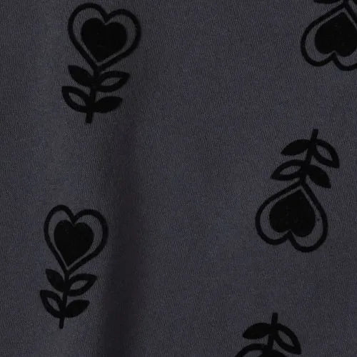 Girls Crew Neck Embroidered Sweatshirt