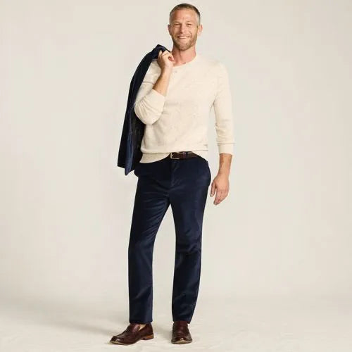Men's Velvet Dress Pants