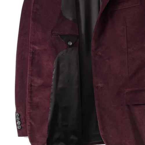 Men's Velvet Blazer