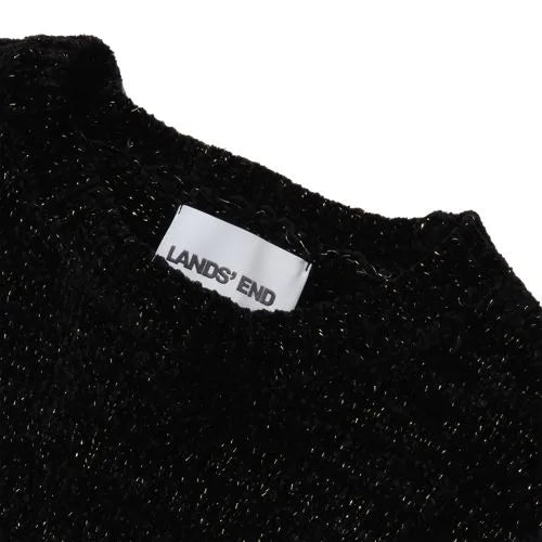 Girls Chenille Cinched Waist Sweater Dress