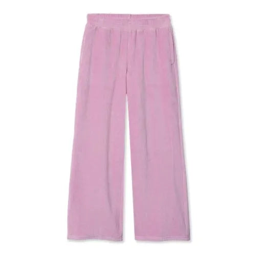 Girls Corduroy Wide Leg Knit Pants